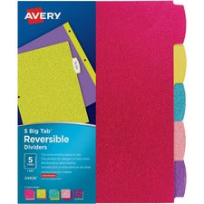 Avery¨ Big Tab Reversible Fashion Dividers