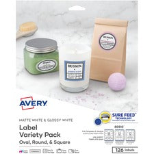 Avery¨ Sure Feed Label Variety Pack