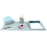 Dacasso 5-piece Home/Office Leather Desk Accessory Set