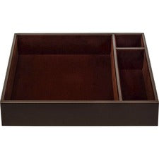 Dacasso Leatherette Conference Room Organizer Tray