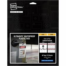 Avery¨ UltraDuty LOTO Prerinted DANGER Hang Tags