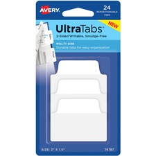 Avery¨ Ultra Tabs Repositionable Multi-Use Tabs