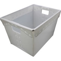 Flipside Translucent Plastic Storage Postal Tote