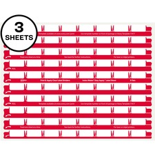 Avery¨ 8 Tab Easy Print & Apply Clear Label Sheet Refills (11226)