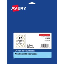 Avery¨ Easy Peel Round Labels