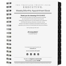 At-A-Glance Executive Appointment Book Refill for 70-545