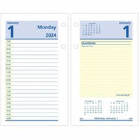 At-A-Glance QuickNotes Loose-Leaf Desk Calendar Refill