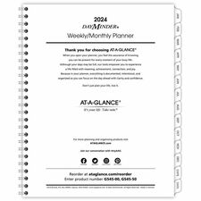 At-A-Glance DayMinder Executive Refill for G545