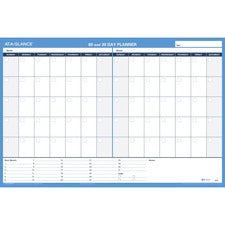 At-A-Glance 30/60-Day Erasable Horizontal Wall Planner