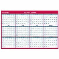 At-A-Glance Vertical Reversible Horizontal Erasable Wall Calendar