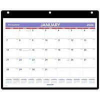 At-A-Glance 2024 Monthly Desk Wall Calendar with Jacket, Small, 11" x 8"