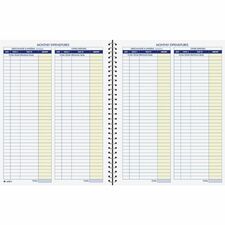 Adams Monthly Bookkeeping Record Book