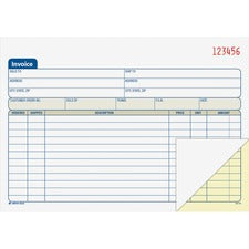 Adams Carbonless Invoice Book