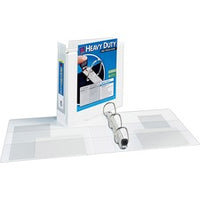 Avery¨ Heavy-Duty View Extra Wide Binder, 2" EZD Rings, White