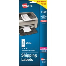 Avery¨ Mini-Sheets Shipping Label