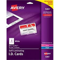 Avery¨ Self-laminating ID Cards