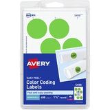 Avery¨ 1-1/4" Color-Coding Labels