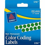 Avery¨ 1/4" Color-Coding Labels