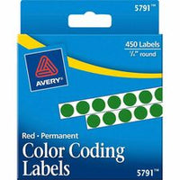 Avery¨ 1/4" Color-Coding Labels