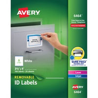 Avery¨ Removable I.D. Labels