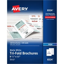 Avery¨ Tri-Fold Brochures - 2-Sided Printing