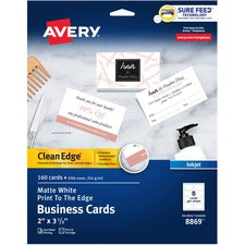 Avery¨ Clean Edge Business Cards, 2