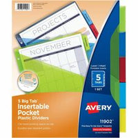 Avery¨ Big Tab Insertable Pocket Dividers