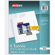 Avery¨ White Presentation Book