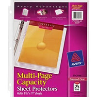 Avery¨ Diamond Clear Multi-Page Capacity Sheet Protectors