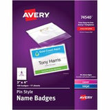 Avery¨ Pin-Style Name Badges