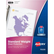 Avery¨ Standard-Weight Sheet Protectors