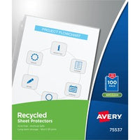 Avery¨ Economy Recycled Sheet Protectors - Acid-free, Archival-Safe, Top-Loading