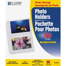 C-Line Ring Binder Photo Storage Pages