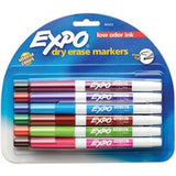 Expo Low-Odor Dry-erase Markers