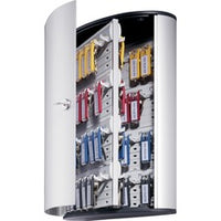 DURABLE¨ Brushed Aluminum Keyed Lock 72-Key Cabinet